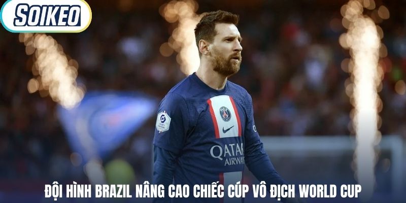 Đội hình Brazil nâng cao chiếc cúp vô địch World Cup