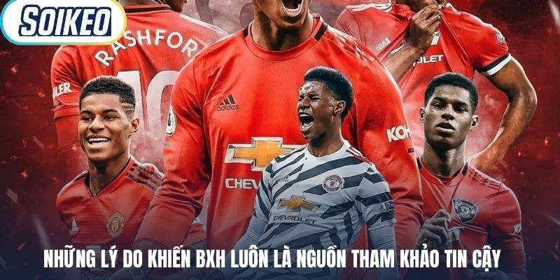 Những lý do khiến BXH luôn là nguồn tham khảo tin cậy