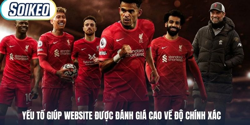 Yếu tố giúp website được đánh giá cao về độ chính xác